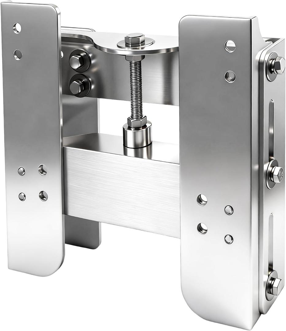 Manual Jack Plate 4'' Adjustable for Outboard Motor Boat Steering System
