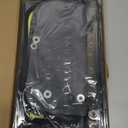 2 Pack License Plate Covers Frames : Rust-Proof Car License Plates Shields Holder -with Screw Caps - Clear License Plate Protector for US Standard Cars (Grizzly)