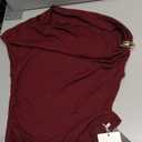 PRETTYGARDEN Womens Summer Off The Shoulder Crop Tops Ribbed Going Out Fitting T Shirts Trendy Spring Y2k Clothes 2026(Burgundy,Medium)