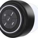 Mini Bluetooth Shower Speaker with Suction Cup, Wireless Shower Speaker Bluetooth Waterproof, IP67 Floating Waterproof Bathroom Speaker, Ideal Gifts for Men Women Kids