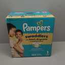 Pampers Swaddlers Diapers, Size 1 (8-14 lbs), 164 Count, Absorbent, Keeps Baby Dry and Comfortable, Skin Safe Disposable Baby Diaper