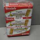 Suzie's Organic Saltines, Salt & Extra Virgin Olive Oil, 8.8 Ounce (Pack of 12)