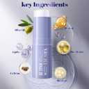 2 x Retinol & Caffeine Eye Balm Stick for Dark Circles, Puffiness, Fine Lines and Eye Bags, Anti Aging Under Eye Cream Smooths Wrinkles Moisture Stick (0.24oz/7g)