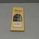 4 Pack Spiral Gradient Taper Candles  Long Pole Unscented Candles, Smokeless & Dripless, Gift Boxed for Wedding, Christmas, Table or Mantle Decor (Green)