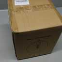 Glass Pendant Light,Mid Century Modern Light Fixture,Hanging Lights for Kitchen Island,Bathroom, Bedroom,Hallway Foyer (Bright Gold, 8 in)