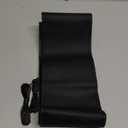 BELINOUS Universal Leather Car Steering Wheel Cover, Stitch On Wrap (Size M4, Black)