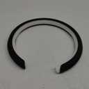 frani Nappa Leather Steering Wheel Cover, Universal 15 Inch Premium Non-Slip Steering Wheel Cover Black