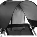 Sportneer Chair Sun Shade: UPF 50+ Universal Chair Canopy with Adjustable Angle & Back Flap, Fits Most Brands’ Beach, Camping, Lawn, Wheelchair, Fishing Chairs - Easy to Use, Lightweight, 1 Pack