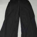 EVALESS Womens High Waist Button Stretchy Work Pants Straight Leg Office Dress Pant Business Casual Trousers with Pocket, Size L