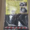 Maxsa 37358-2PK Park Right 21" x 11" x 2" Parking Mat, Black