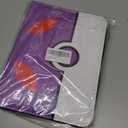 Collectible Trading Card Binder, 400 Pockets Card Holder with 50 Removable Sleeves, Portable Collection Binder Album Book Case Storage, Zipper Card Protective Sleeves for TCG, Sports Card (Master Purple)