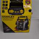 STANLEY J5C09 Portable Power Station Jump Starter 1000 Peak Amp Battery Booster, 120 PSI Air Compressor, USB Port, Battery Clamps