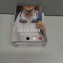 2 x Neck Fan, Hand Free Portable Neck Fans For Women, Kids, and Men, 3 Speed Adjustable Hanging Around Necklace Fan, Rechargeable Battery Operated Wearable Fan Personal Fans Cooling Neck Fan (Black)