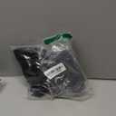 LYANER Women's Deep V Neck Wrap Front Ruched Slim Fitted T-Shirt Short Sleeve Shirt Blouse Tops M