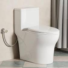 White ADA Comfort Height Two-Piece Toilet 