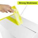 BOMEI PACK Heavy Duty Colored Packing Tape with Dispenser 1.88 Inch x 60 Yards (Yellow) 6 Rolls, 2.4 mil Industrial Grade Packaging Tape for Shipping, Moving, Mailing & Storage