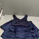 Women's Short Prom Dresses for Teens Formal Sequin High Low Satin Bridesmaid Cocktail Party Homecoming Dress, Size: M