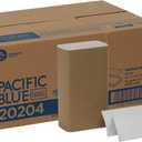 Pacific Blue Basic Multifold Paper Towels by GP PRO (Georgia-Pacific), White, 20204, 250 Towels Per Pack, 16 Packs Per Case, (Case of 16 Packs, 250 per Pack)