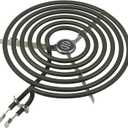 WB30M2 Range 8" Large Surface Burner Element Coil Replacement Fit for G.E 6 Turns Electric Stove Range Burner by AMI PARTS