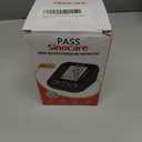 Sinocare Blood Pressure Monitor, Upper Arm BP Machine for Home, Adjustable Cuff 8.6"-16.5", One-Button Operation, Dual User Mode, Posture Detection & Irregular Heartbeat Alert, Black