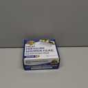 High Pressure Shower Head - Anti-Clogging Silicone Nozzles 2.5 GPM Removable Restrictor - Easy to Clean and Install - Includes Plumbers Tape - 6 inch - (Gold Finish 2.5GPM)