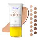 Supergoop! CC Screen - SPF 50 PA++++ CC Cream, 100% Mineral Color-Corrector & Broad Spectrum Sunscreen - Tinted Moisturizer, Concealer & Buildable Coverage Foundation - 1.6 fl oz EXP 06/2025, 230C