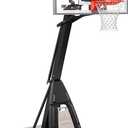 Spalding The Beast® 60" Tempered Glass Portable Basketball Hoop