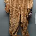 Morph Lion Costume Adult, Adult Lion Costume, Animal Costumes For Men, Safari Animal Halloween Outfit for Men (X-Large)