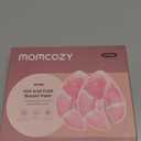 Momcozy Larger Breast Therapy Packs, Hot and Cold Breast Pads with 2 Soft Covers, Breastfeeding Essentials2 PackPink