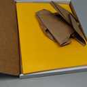 Hamilco Colored Cardstock Scrapbook Paper 8.5" x 11" Sun Gold Color Card Stock Paper 50 Pack