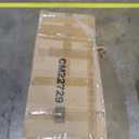 7.5 ft. Pre-Lit LED Flocked Snow Hinged Pine Artificial Christmas Tree with 450-Lights