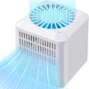 RV Fridge Fan, High Power 3,500 RPM Motor with 3 Sides Vents Increase Airflow, Battery Operated Motorhome Refrigerator Cooling Fan RV Freezer to Distribute Air Inside, Easy ON/Off and Low Noise