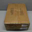 IBUYKE Square Makeup Stool with X-Leg Foot Rest, PU Footrest, Ottoman Seat Vanity Stool, Multi-Use as Small Side Table, for Bedroom, Living Room, Black LG-71B (17.72"-Leather)