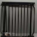 HOOEN 30" Tall Extra Wide Baby Gate for Doorways & Stairs - Large Pressure Mounted Dog & Child Safety Gates (71.5-76.38"/182-194cm, Black)