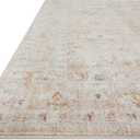 Loloi Monroe Collection MON-05 Sand/Sunrise 2'-6" x 7'-9" Runner Rug
