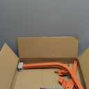 Ladder Stabilizer, Extended Ladder Stabilizer Accessory for Roof Gutter, Wing Span/Wall Ladder Standoff with Non-Slip Rubber Bottom pad,Heavy Duty Telescopic Ladder Accessories 1-Pack