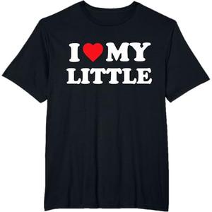I Heart My Big Funny Matching Little Big Sorority TShirt size m