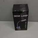 Led Desk Lamp with Pen Holder, Touch Lamps for Nightstand with 3 Color Modes, Eye-Caring Bedside Reading Light with Clock, Office Lamps Stepless Dimming, Lamp for Dorm Room, Suitable for Kid/Girl/Boy (White)