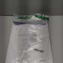 Curved Crescent Cooling Side Sleeper Pillow Cases - Rayon Derived from Bamboo Pillowcase Cover Queen Size 1 Piece, 20 * 30 inches Light Grey