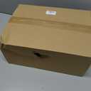 8 Inch Exterior Dryer Vent Cover Outside, Wall Vent Cover Outdoor Hooded Wall Vent with Backdraft Damper for Dryer Kitchen Bathroom Range Hood HVAC Duct Vent, Galvanized Steel (White)