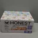 The Honest Company Comfort Dry Disposable Diapers for Sensitive Skin, Hypoallergenic, Above It All + All The Alpacas, Club Box Size Newborn 72 Count