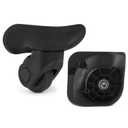 Zoofen 1 Pair Luggage Repair Wheels Replacement Luggage Wheels Suitcase Roller Trolley Caster (W041-L)
