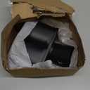 Dual Exhaust Tips 2.5 inch Inlet, Universal Stainless Steel Curved Exhaust Tips Square Dual Tip Car Exhaust Pipe Muffler Tail Throat Tail Pipe Modification Tip (Curved,Frosted Black)