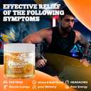 Magnesium Glycinate Soft Chews Supplement,Chewable Sugar Free Potassium Magnesium Chews with Magnesium Glycinate, Vitamin D, B6, and CoQ10 for Calm Support & Sleep for Adults,60 Days Supply-Orange