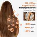 OKWRAP 5 in 1 Negative Ionic Hair Dryer Brush, Hot Air Styler with Auto Wrap Curler, Detachable Blow Dry Brush for Drying, Curling, Straightening & Smoothing