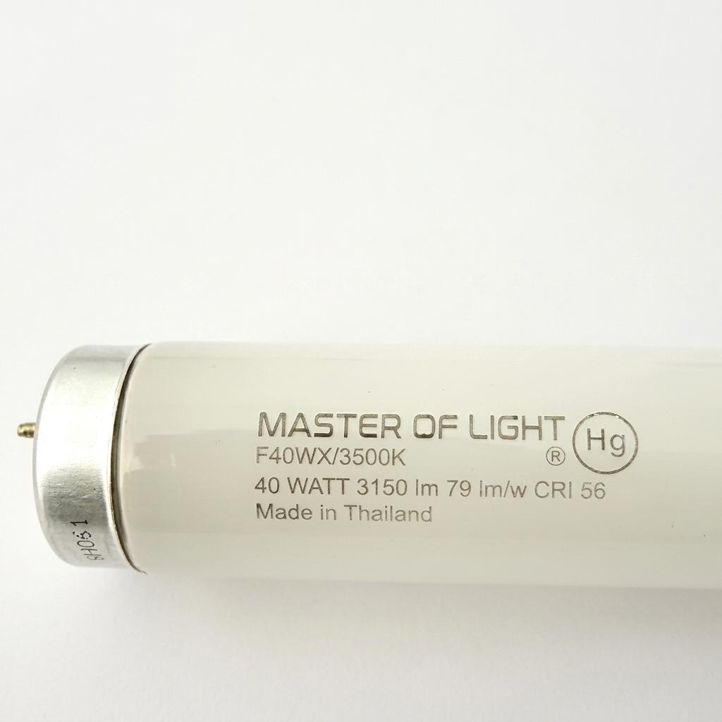 F40/WX (1 Pack) 4ft Fluorescent Tube Light Bulb 40 Watt T12 40W F40T12 Neutral White 3500K 1.5" Diameter Replaces F40N/ECO F40/D35/ECO F40T12/735/ECO F40SP35/ECO F40SPX35/ECO F40WX F40T12/NX/ALTO