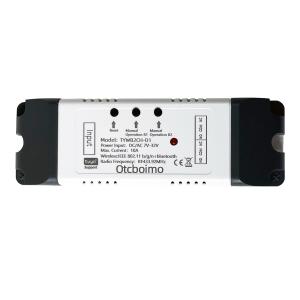 WiFi Electric Linear Actuator Controller, 2 Channel DC12V 24V, Tuya Smart WiFi Relay Switch,Dry Contact Passive Output Switch Compatible with Alexa and Google Home