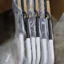 Amazon Basics Sturdy Foldable Plastic Chair, Portable, 350-Pound Capacity, White, 6-Pack