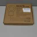 250 Watt Bird Bath De-Icer with Thermostat, Cast Aluminum Submersible Chicken Water Heater, Heated Bird Bath, Power Cord 9.8 Ft