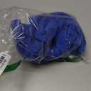 Women's 3/4 Length Sleeve Tops Collared V Neck T Shirts Polo Zipper Summer Shirts (Medium, A-dark Blue)